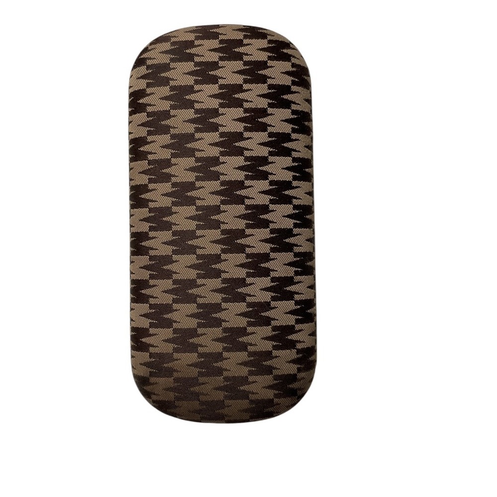 MAXMARA Classic Patterned Hard Protective Eyeglasses Glasses Sunglasses Case